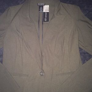 SOHO Olive Green Blazer